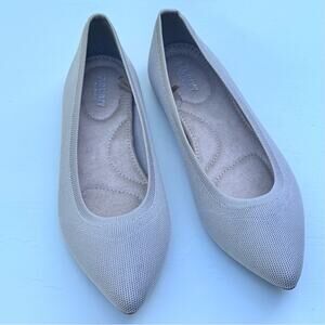 Old Navy Bare Necessity Pointed Toe Low Heel Ballet Flat Sz 9 NWT